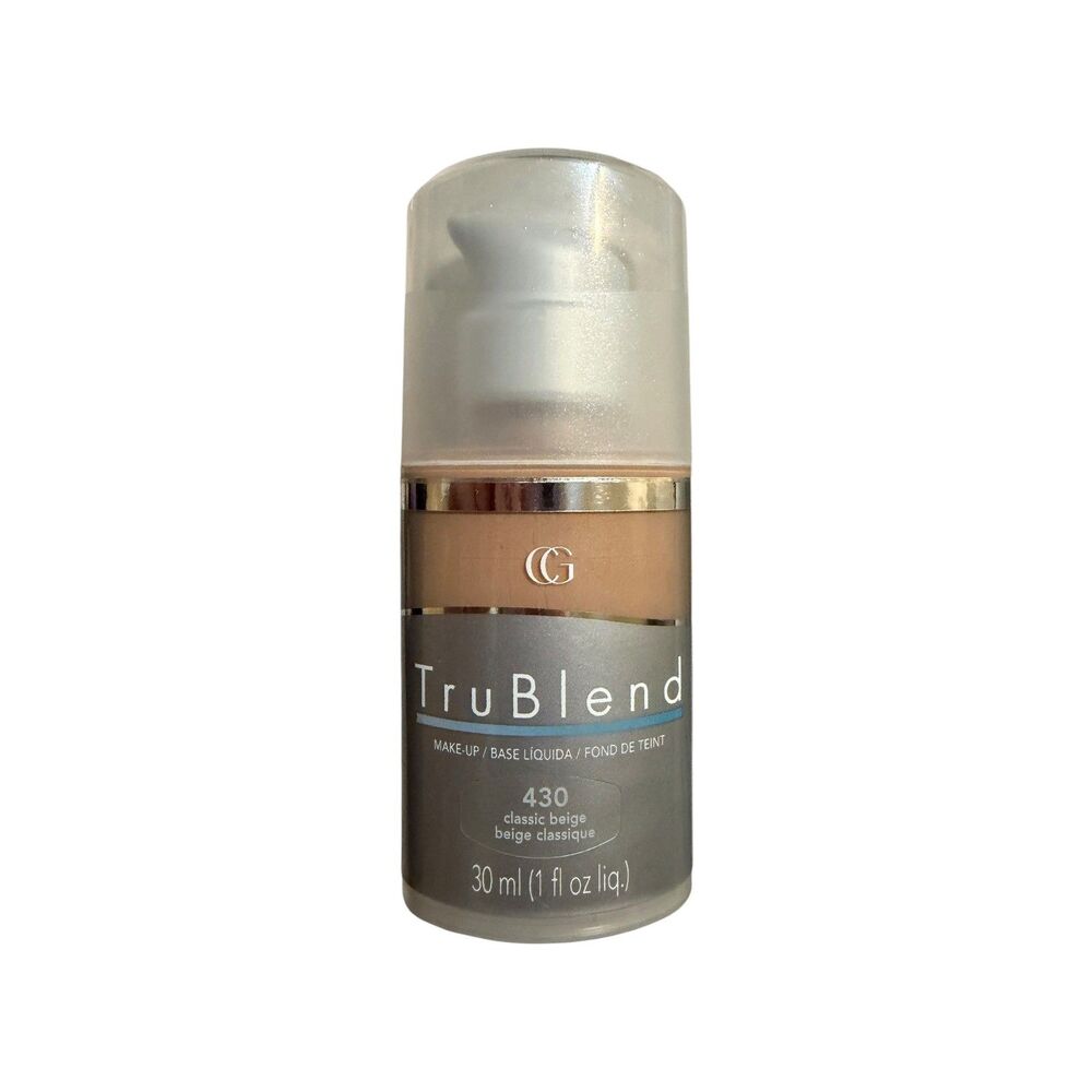 CoverGirl Trublend Liquid Foundation #440 Natural Beige Original Formula New
